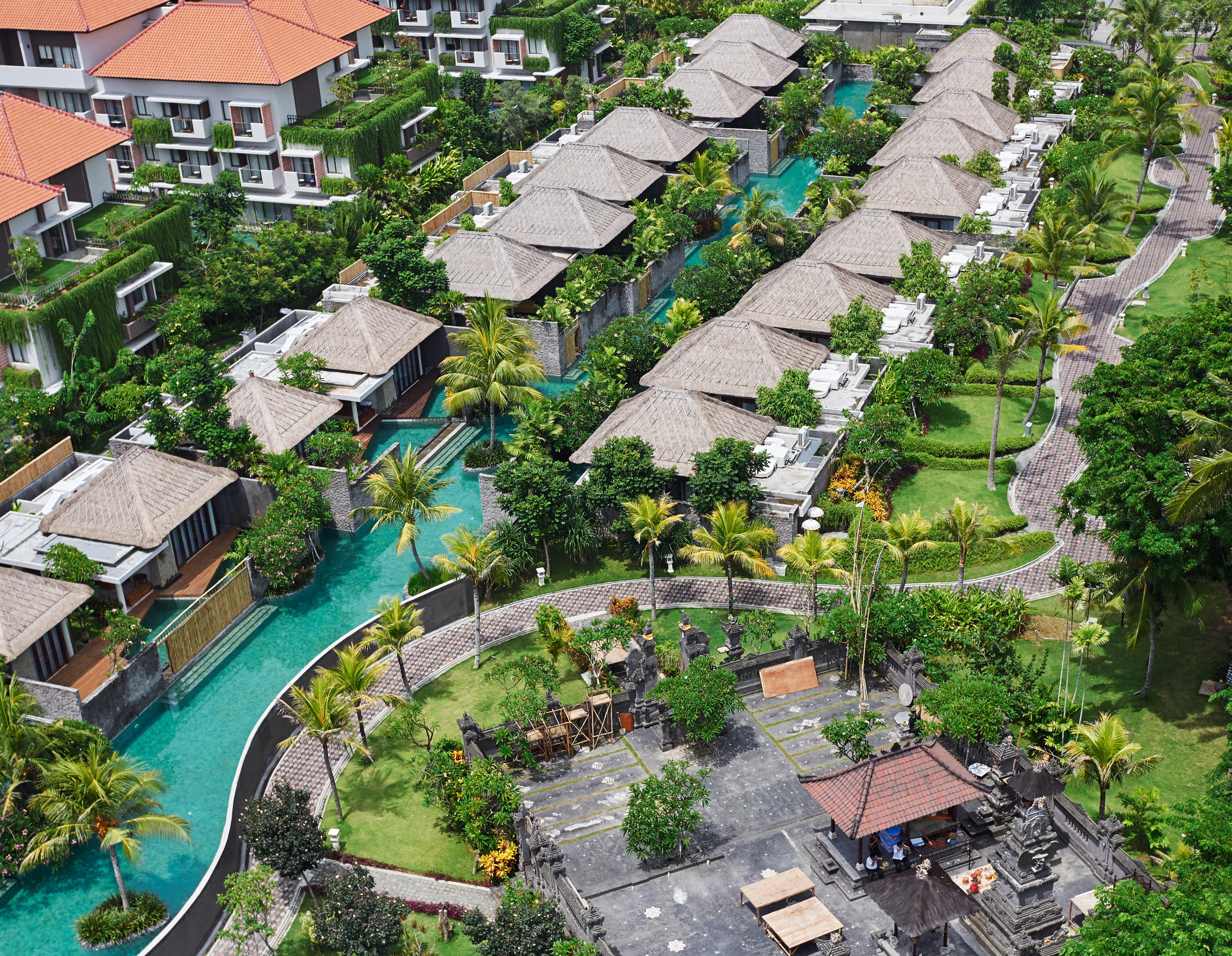 Merusaka 누사두아 외부 사진 Aerial view of the resort